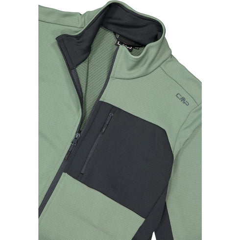 CMP Men's Grid Tech Fleece Jacket 35G3077